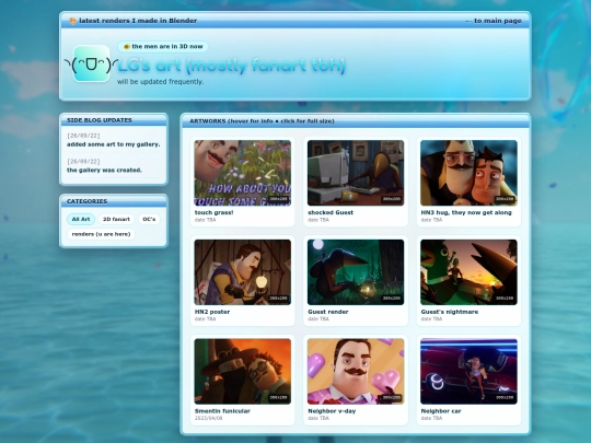 side pages/renders screenshot