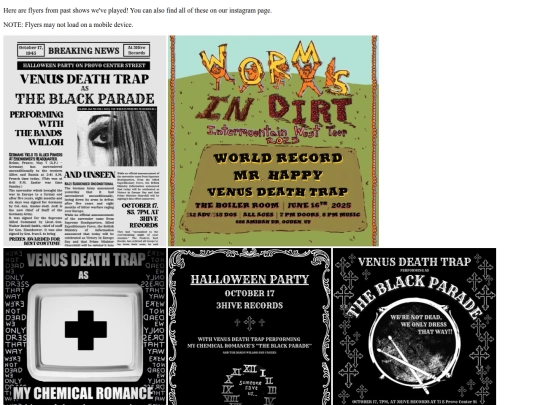flyerarchive screenshot