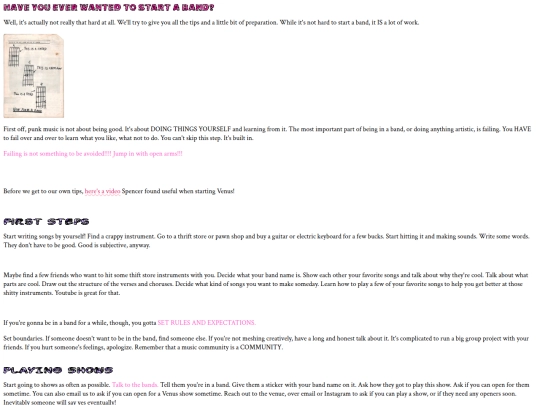 startyourownbandcontent screenshot