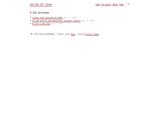 posts screenshot
