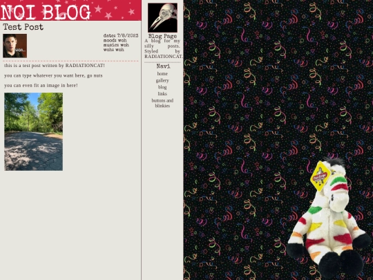 blog screenshot