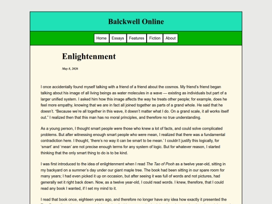 Essays/Enlightenment screenshot
