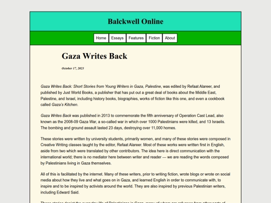 Essays/Gaza screenshot
