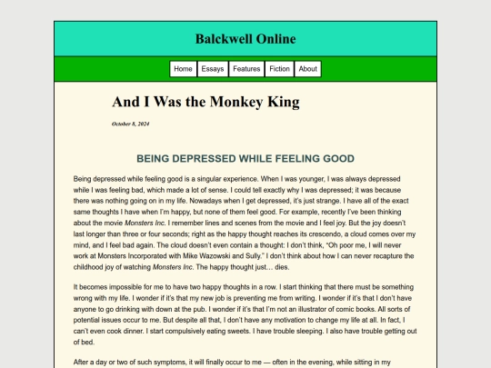 Essays/MonkeyKing screenshot