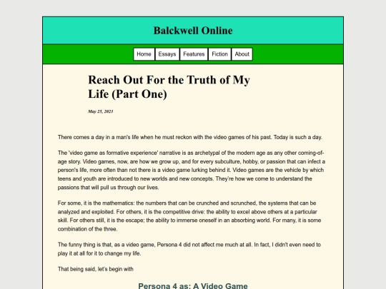 Essays/ReachOut1 screenshot