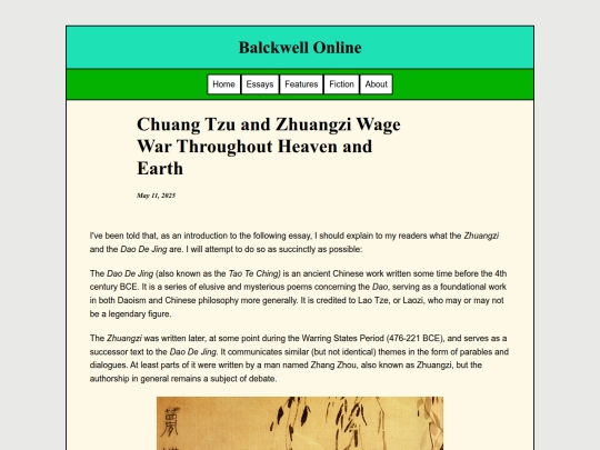 Essays/Zhuangzi screenshot