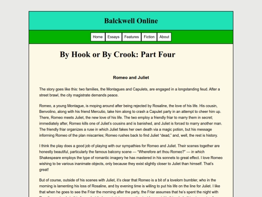 Shakespeare/Shakespeare4 screenshot