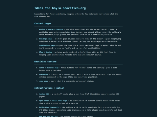 ideas screenshot