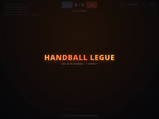games/handball-legue screenshot