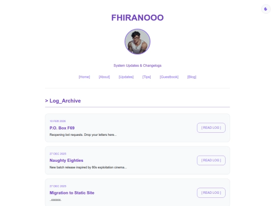 updates screenshot