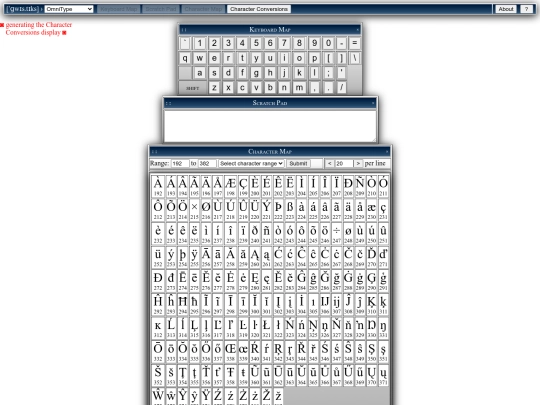 ling/type screenshot