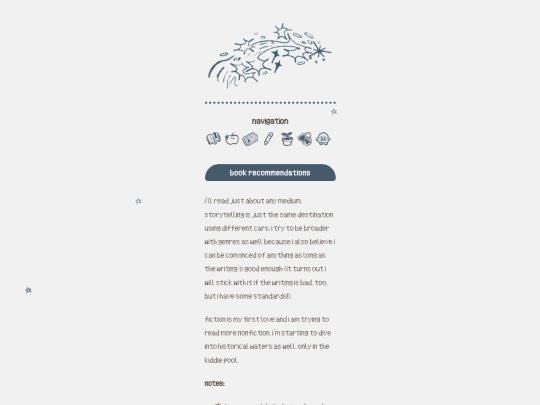 bookrecs screenshot