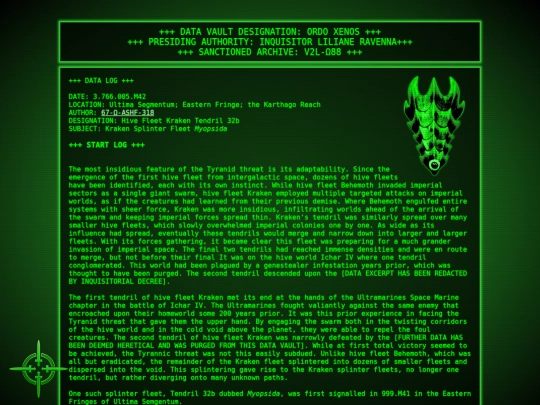warhammer/entries/myopsida screenshot