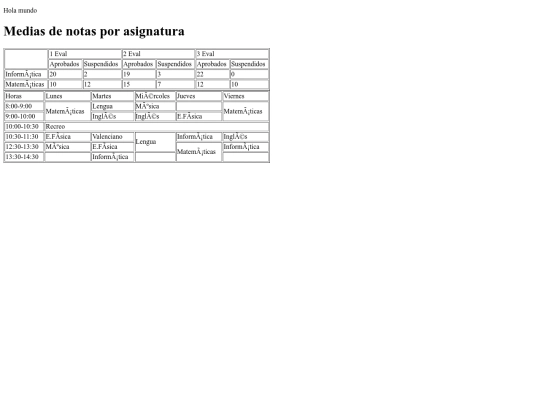 tablas screenshot