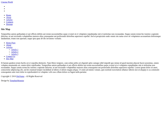 formulario/sitemap screenshot