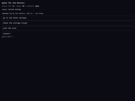 questforthebattery screenshot