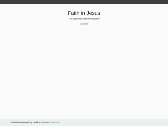 Faith screenshot