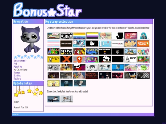 stamps screenshot