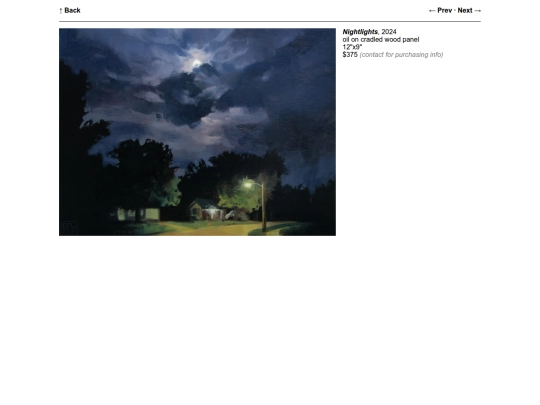page/nightlights screenshot