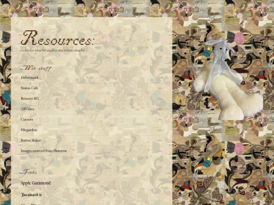 resources screenshot