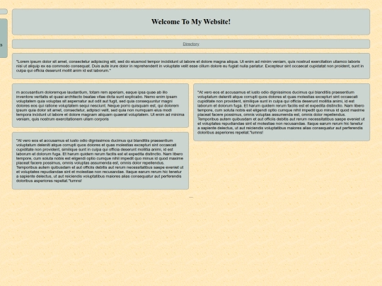 test screenshot