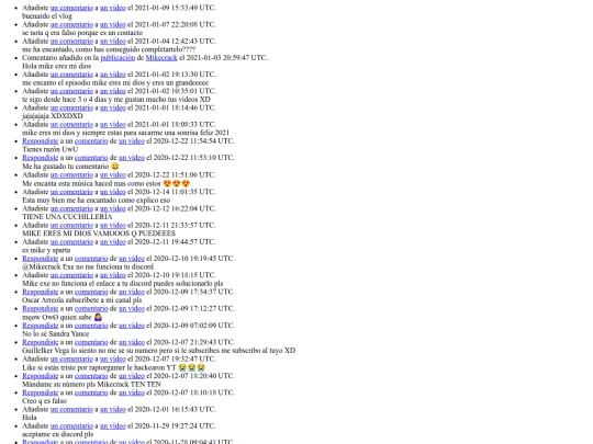 mis-comentarios screenshot