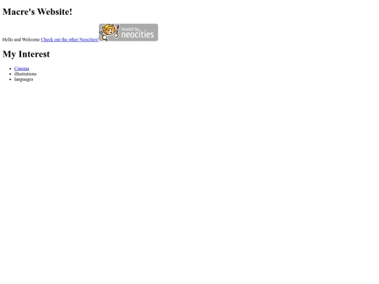 index screenshot