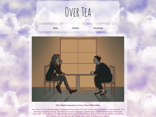 Works/Folio/OverTea screenshot