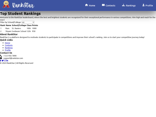 ranking screenshot