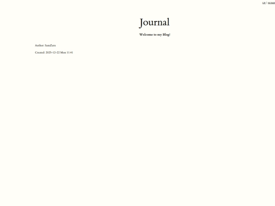 journal screenshot