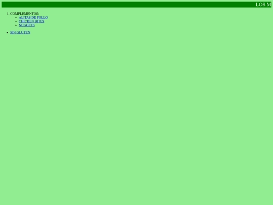 PROYECTO/menu screenshot