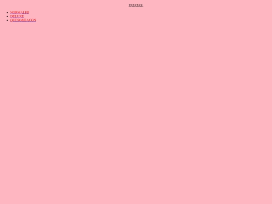 PROYECTO/patatasburguer screenshot