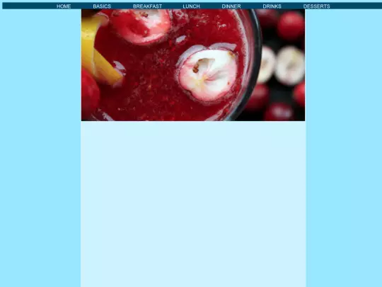 drinks screenshot