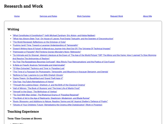 work screenshot