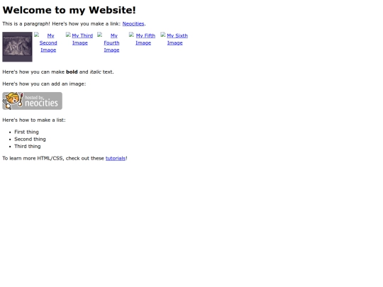 index screenshot