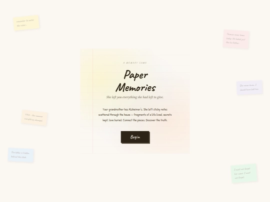 paper-memories screenshot