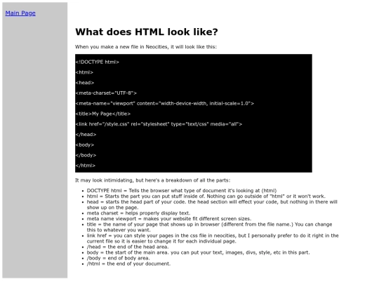 HTML screenshot