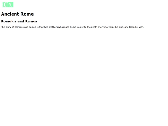 Rome screenshot
