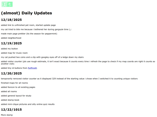 dailylog screenshot