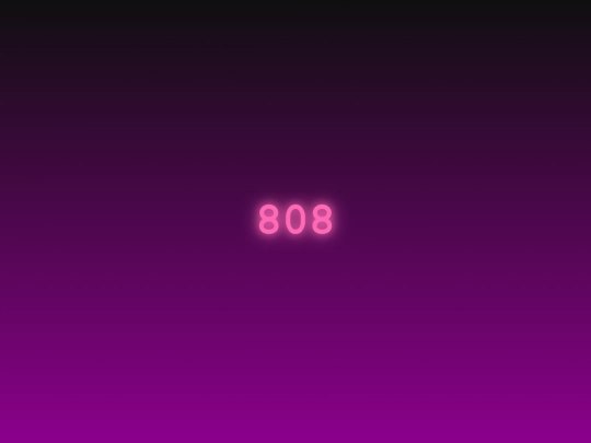 808 screenshot