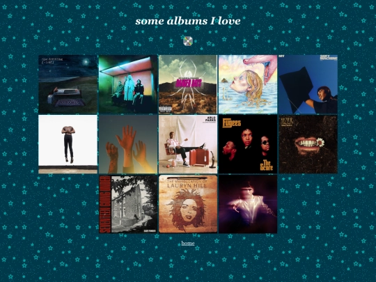 albums screenshot