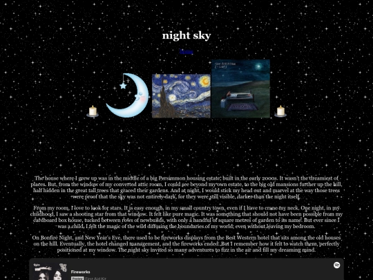 nightsky screenshot