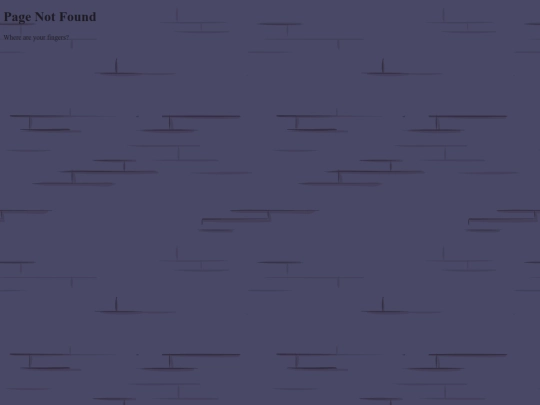 not_found screenshot