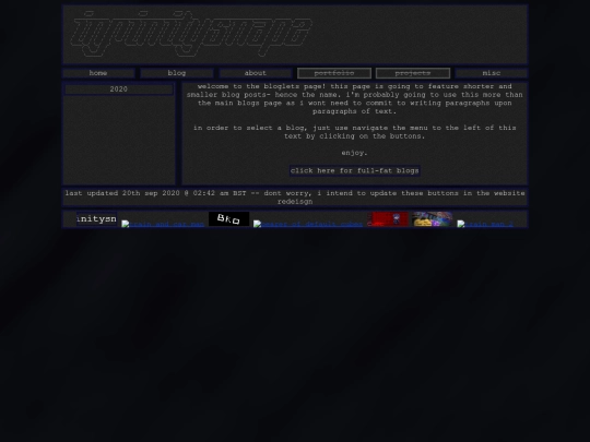 bloglets screenshot