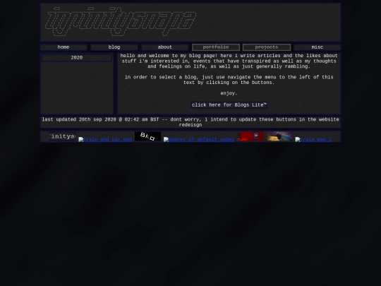 blogs screenshot