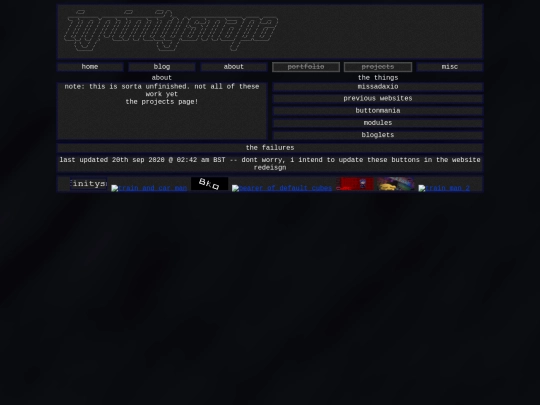 projects screenshot