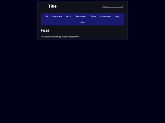 comic/resonance/fear screenshot
