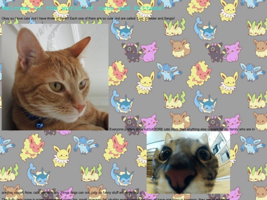 cats screenshot