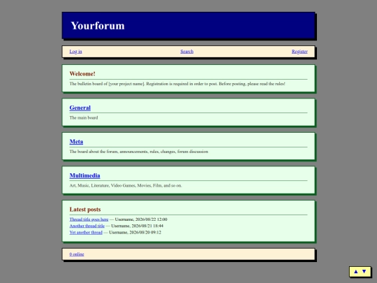 index screenshot