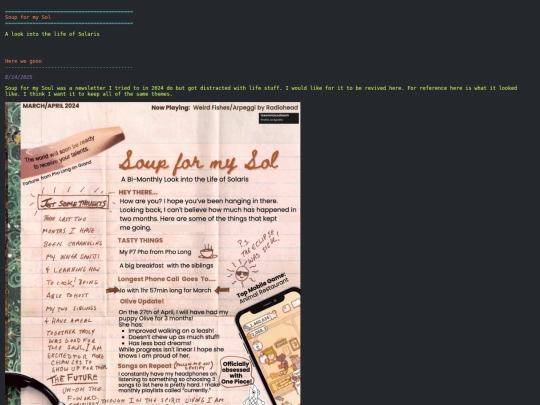 blog screenshot